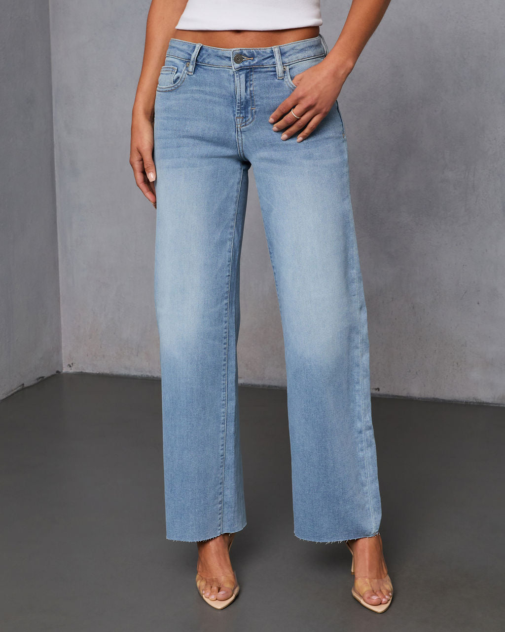 Becca Super Stretch Straight Leg Jeans