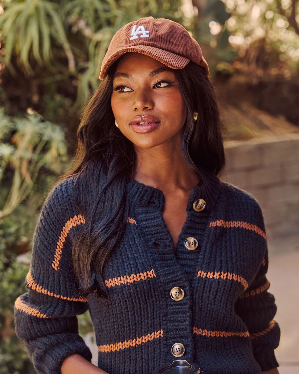 LA Babe Corduroy Baseball Cap