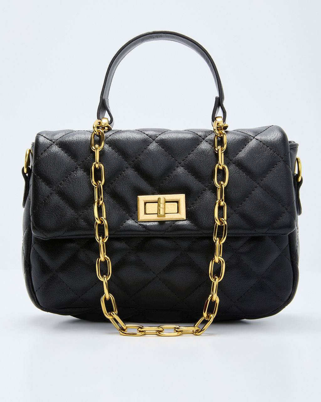 Elarose Quilted Crossbody Mini Bag