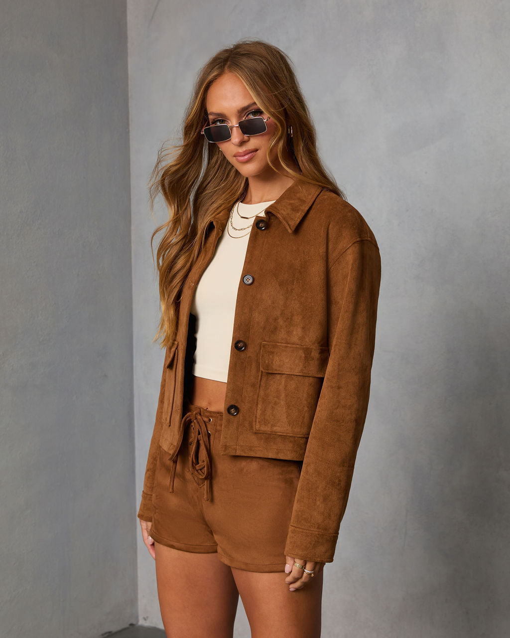 Autumn Muse Suede Jacket