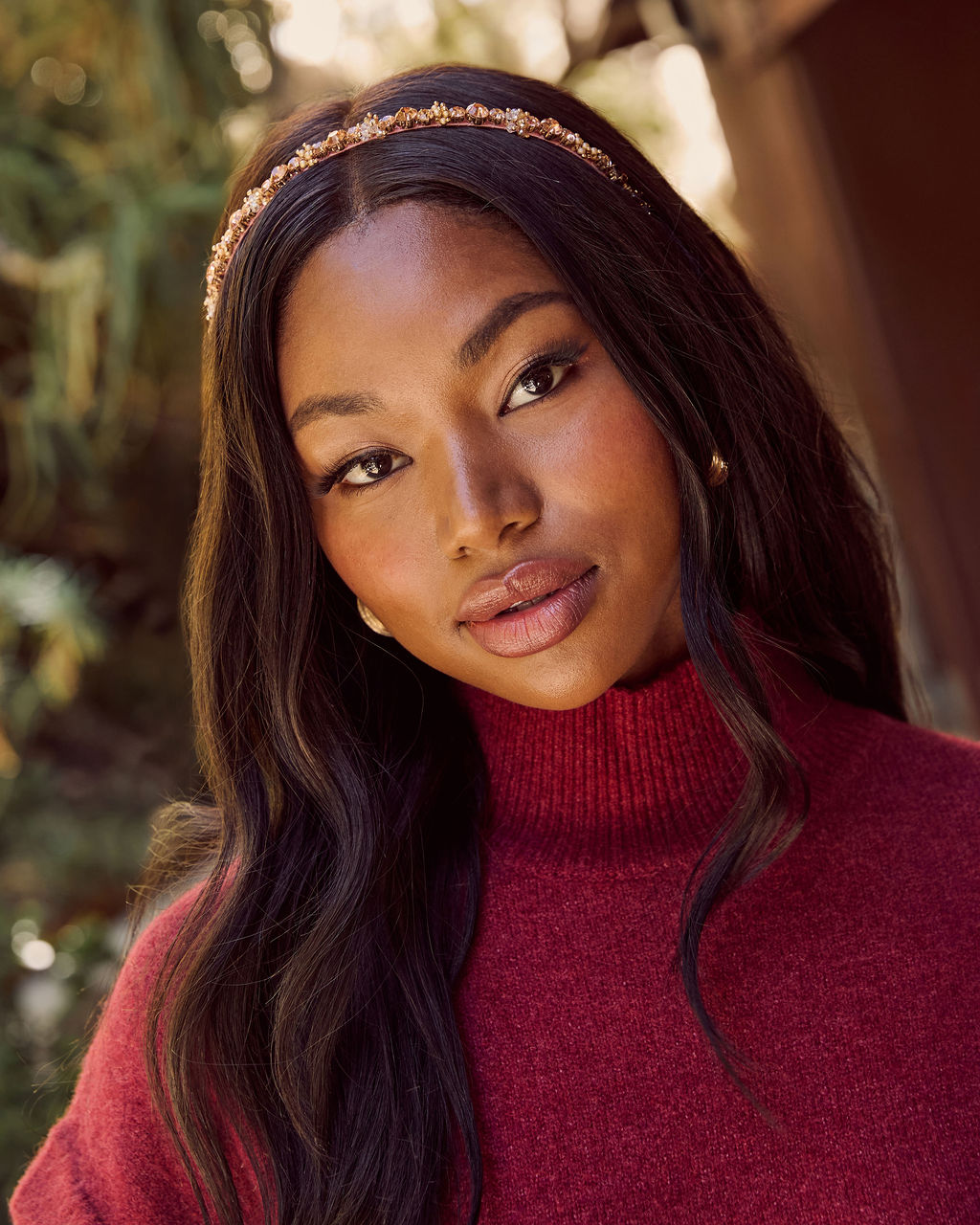 Yamira Gemstone Embellished Headband