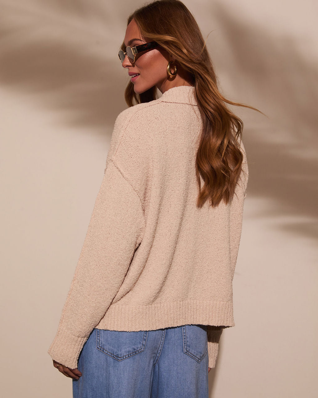 Sweet Nothing Half Zip Sweater
