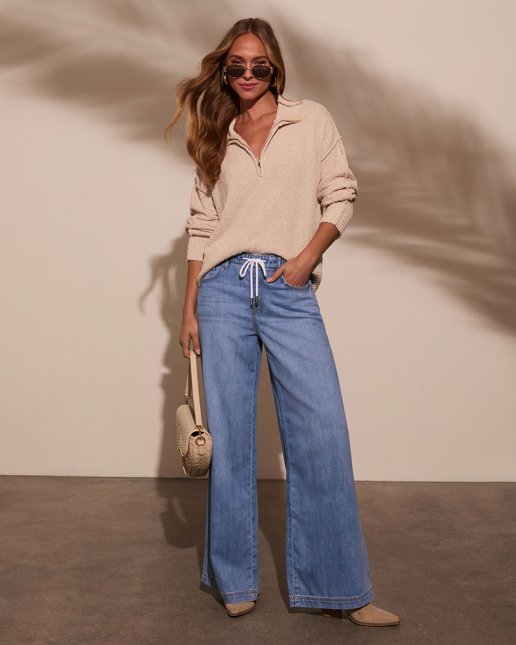 Sweet Nothing Half Zip Sweater