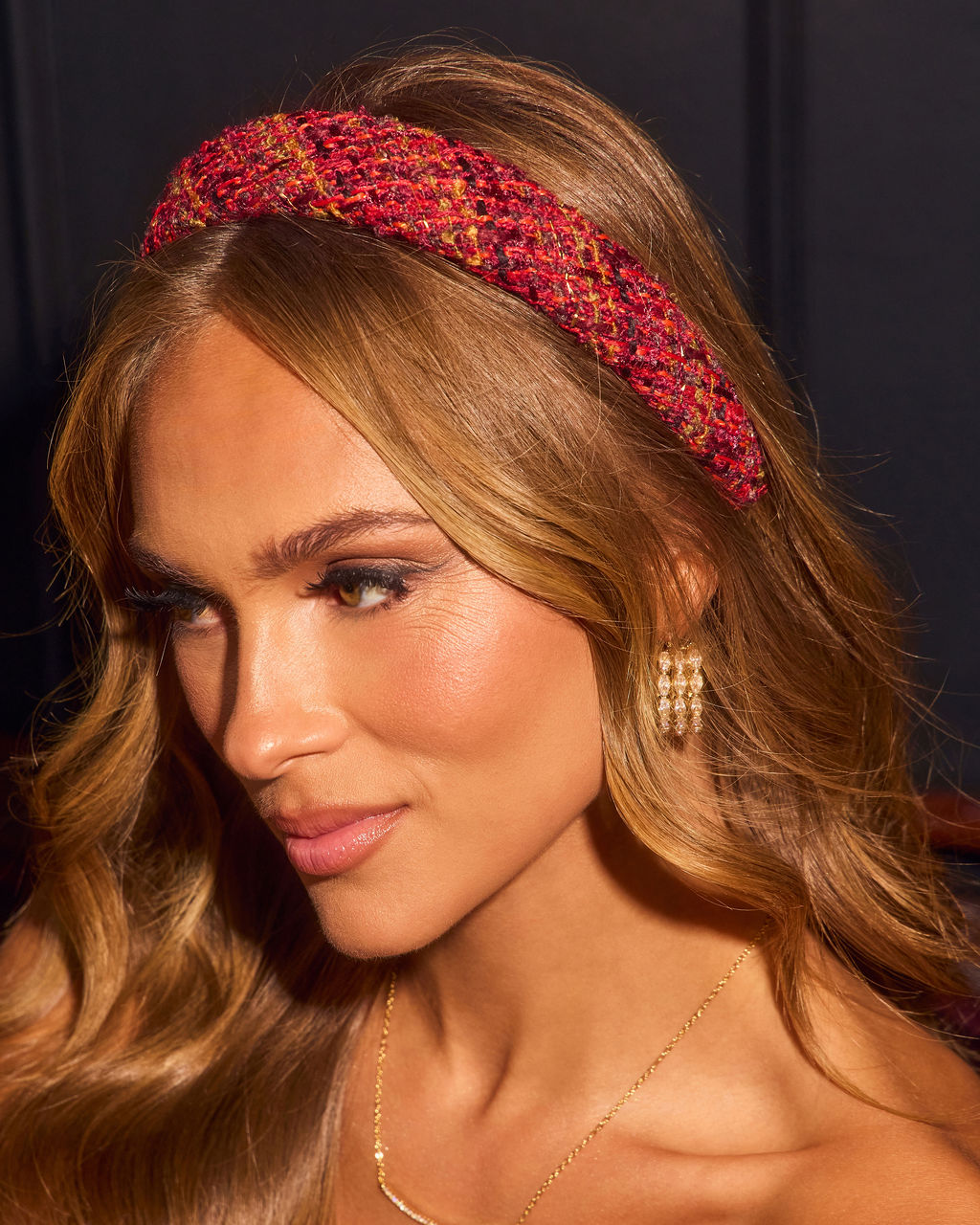 Frosted Comfort Tweed Headband