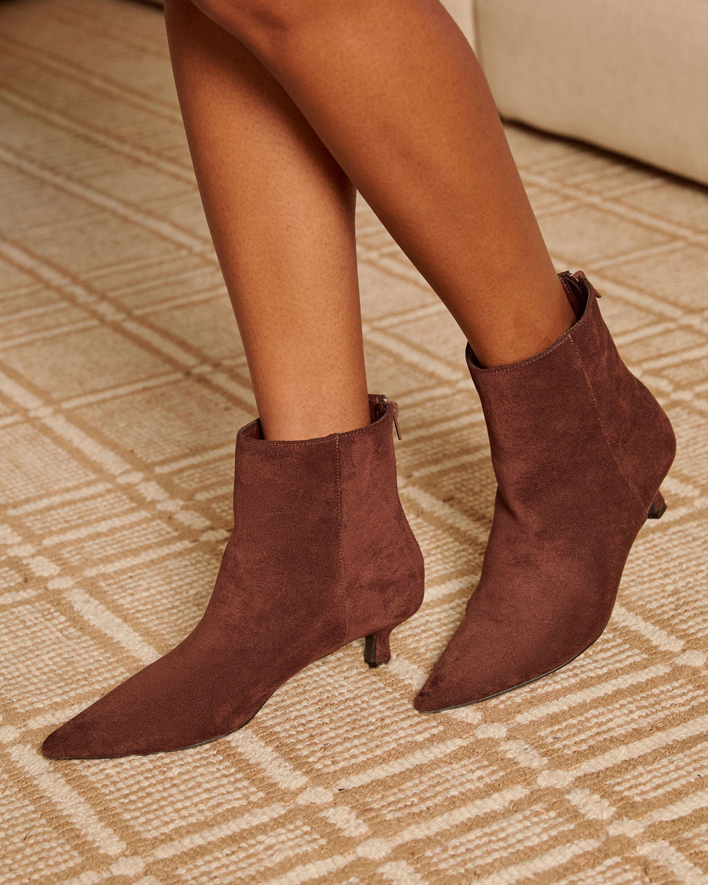Cordee Suede Ankle Booties