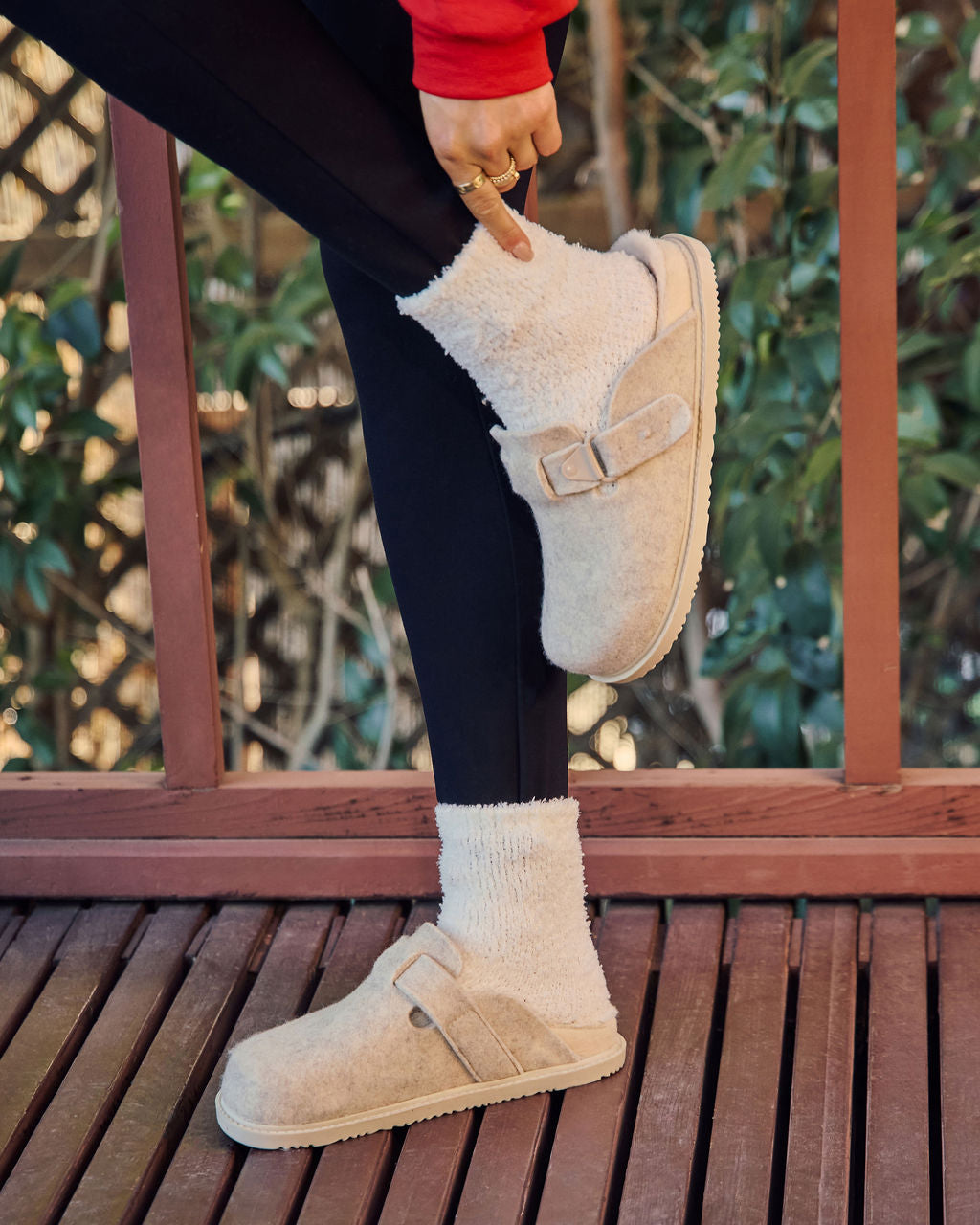 Winter Hearth Sherpa Lined Mules