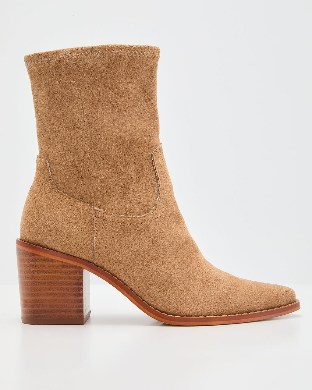 Alexie Suede Bootie