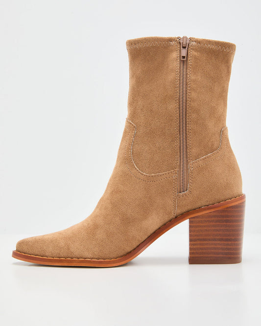Alexie Suede Bootie