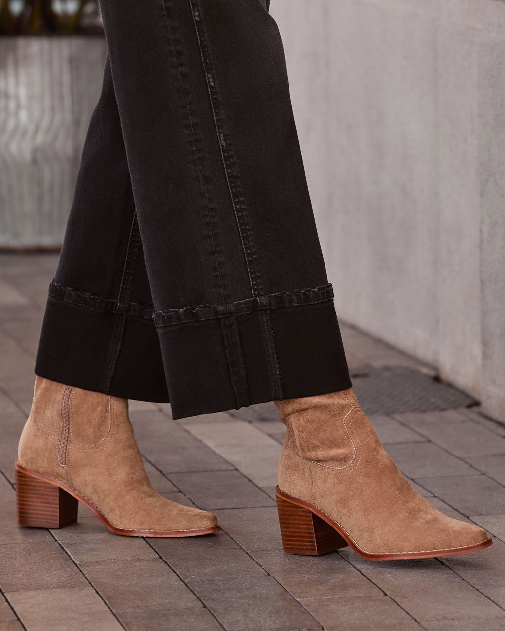 Alexie Suede Bootie