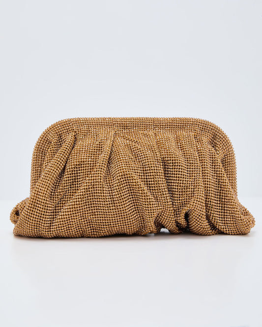 Party Standard Rhinestone Pouch Clutch