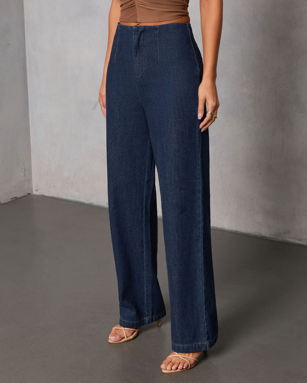 Tildie Rigid Denim Pants