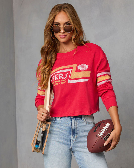 San Francisco 49ers Touchdown Long Sleeve Graphic Tee