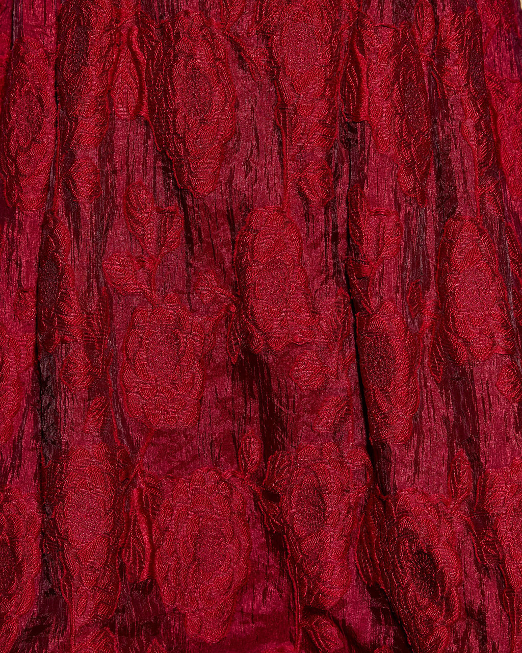 Winny Jacquard Babydoll Mini Dress