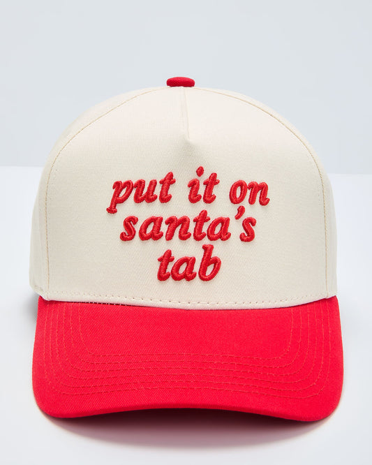Put It On Santas Tab Baseball Cap