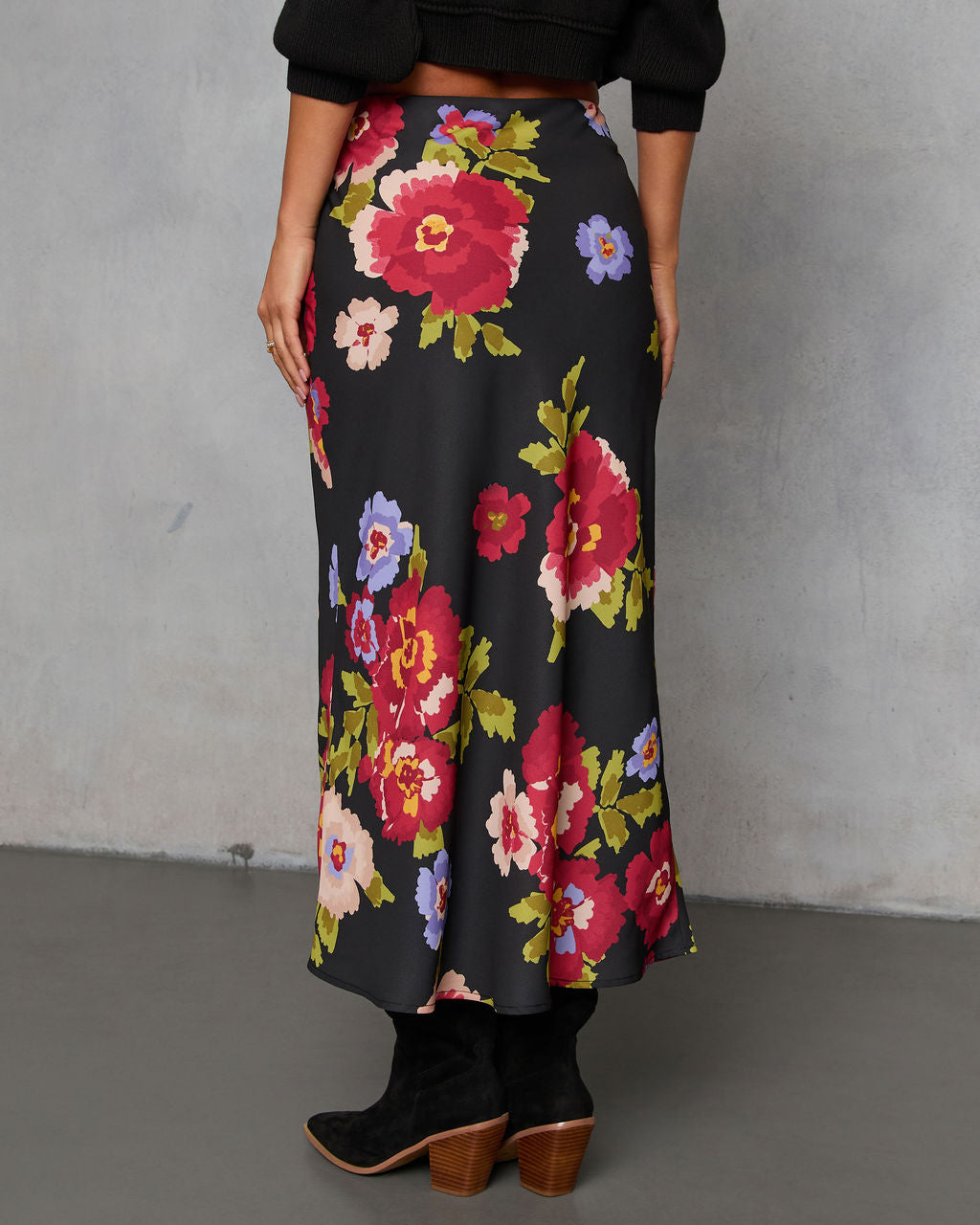 Falling for Fall Printed Maxi Skirt