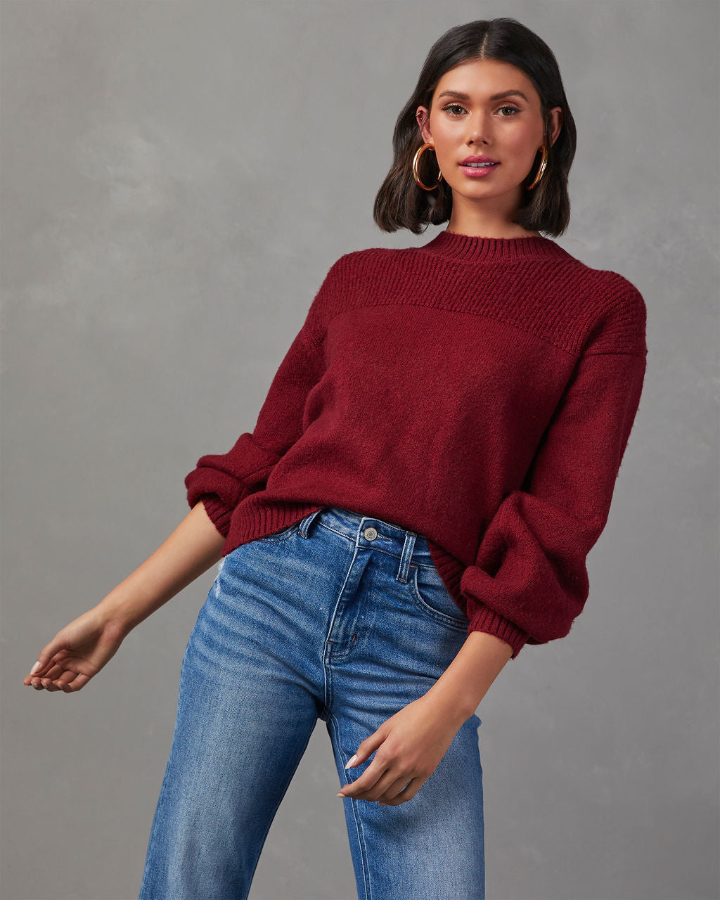 Alana Knit Pullover Sweater