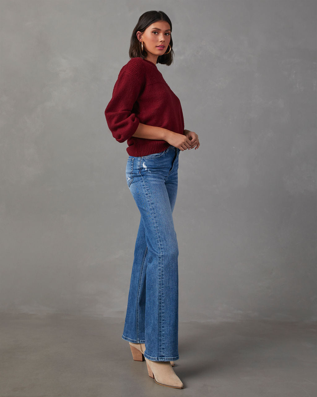 Alana Knit Pullover Sweater