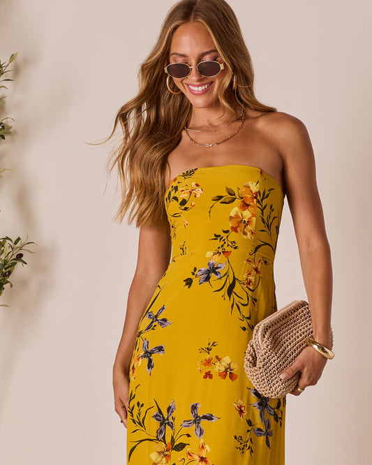 Nakita Fishtail Maxi Dress