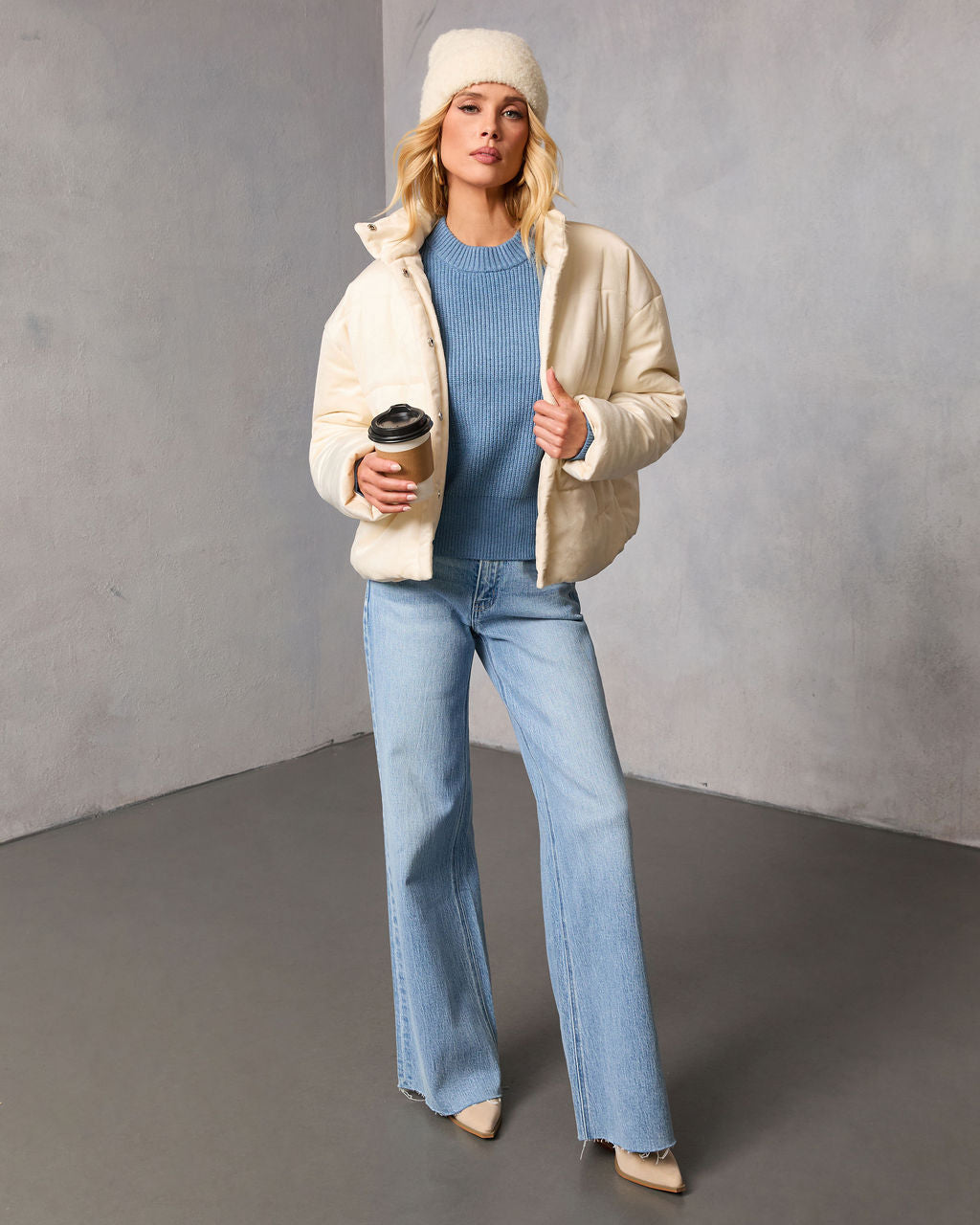 Whilma Ribbed Knit Sweater