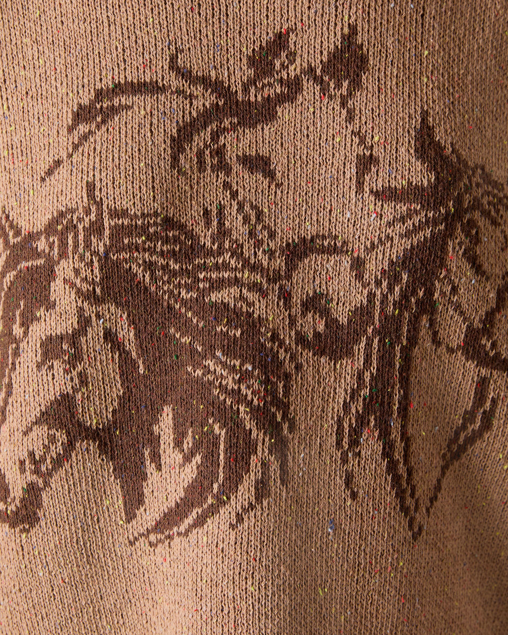 Stable Standard Horse Motif Sweater