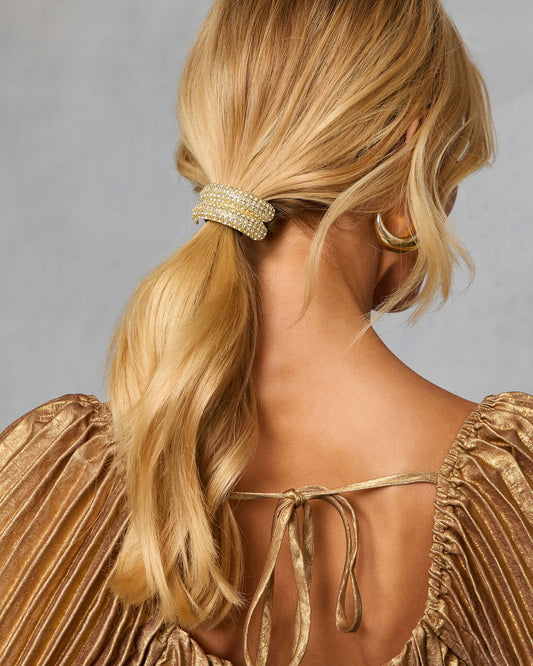 Last Look Rhinestone Embellished Pony Cuff