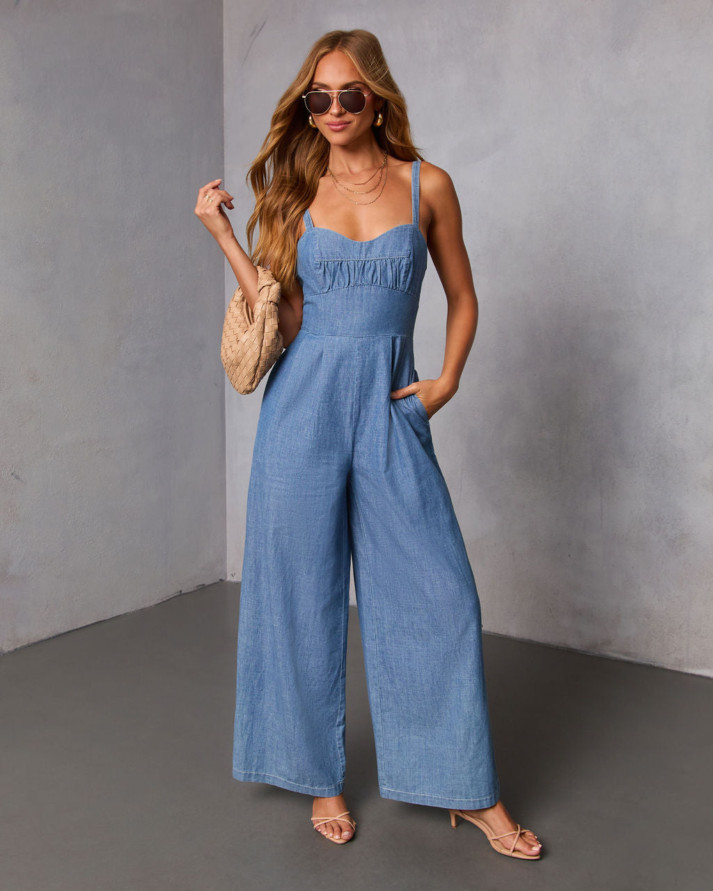 Sintara Denim Jumpsuit