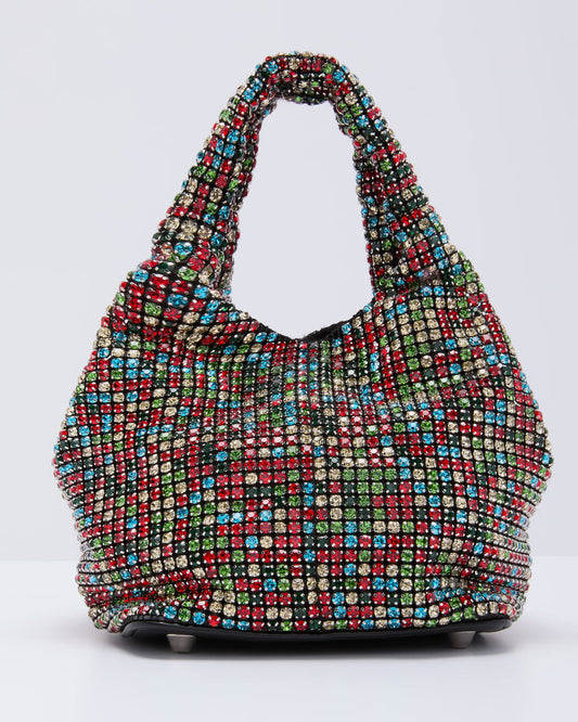 Celestial Whisper Colorful Rhinestone Bag